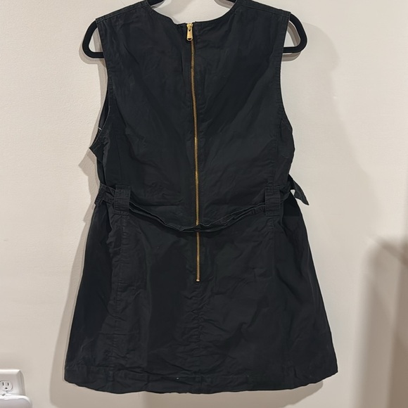 Barbour Cray Belted Cotton Minidress Size 12 - Picture 7 of 10